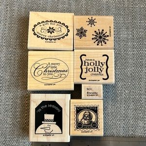 Stampin Up Christmas stamps